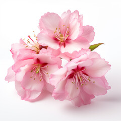 sakura flower on white background