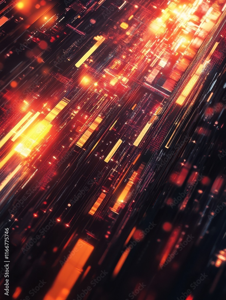 Poster abstract technology background. digital computer code. data transfer concepts in internet. graphic c