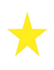 Obraz premium yellow star vector illustration, stock illustration