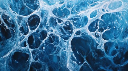 blue plexus background