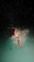 Obraz premium Cosmic Nebula Starry Night Sky Space Background Galaxy Celestial Astronomy