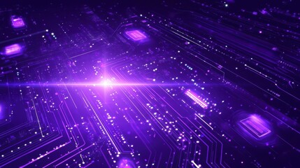 a abstract purple technology background