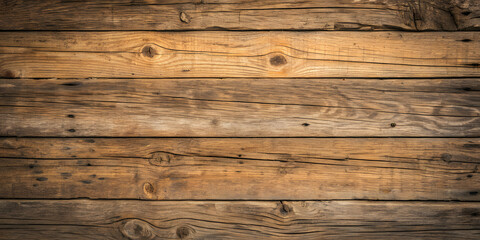 Naklejka premium Old floorboards laid together are seamless flooring materials.