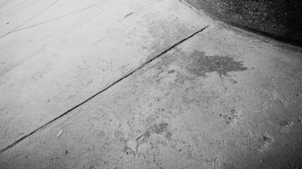 Cracked and Weathered Concrete Surface with Textures and Patterns for Industrial and Construction Backgrounds