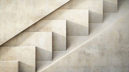 Obraz premium Elegant Geometric Abstraction Background with Textured Stairs Ideal for Website and Digital Design Applications