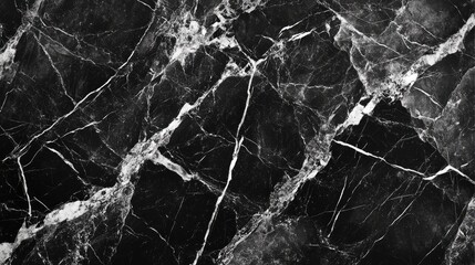 Elegant Black and Gray Marble Texture Suitable for Stylish Backgrounds and Design Projects