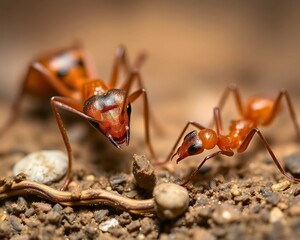 Close-up ants