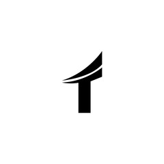 Letter T Graphic Alphabet Symbol For Corporate Business Identity