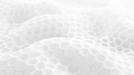 Clinical Beauty Innovation - Honeycomb Texture Background for Skincare Technologies Presentation