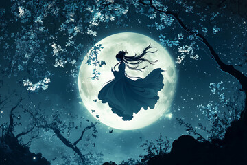 cultural tradition and celebration for mid-autumn festival