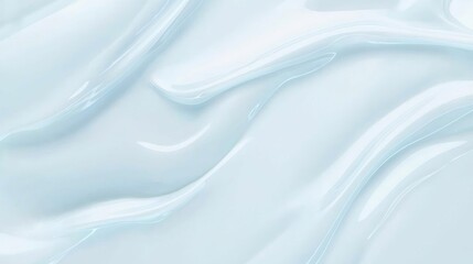 Fototapeta premium Serene Clinical Beauty Texture Background in Soft Blue and White for Beauty Concepts