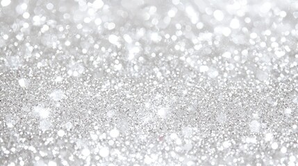 Serene Elegance - Polished Clinical Beauty Texture Background with Subtle Sparkle in Light Silver and White