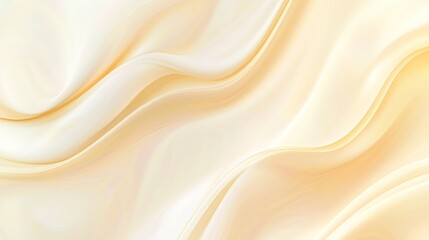 Fototapeta premium Ethereal Beauty: Tranquil Pale Yellow and White Gradient Background for Beauty Showcases