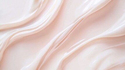 Serene Beauty Canvas: Soft Textured Background in Beige and White for Natural Beauty Products | Photorealistic Ultra-Detailed Elegant Backdrop