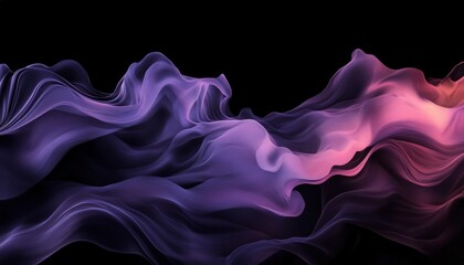 Obraz premium Abstract Purple and Pink Swirling Fabric Texture Background