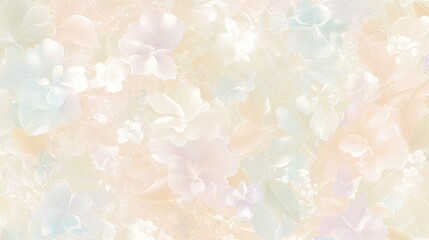 Serene Beauty Abloom: Pastel Abstract Floral Clinical Texture Background for Beauty & Wellness Concepts