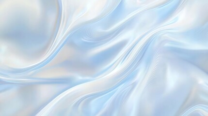 Fototapeta premium Serene Cloudscape - Ethereal Clinical Beauty Texture Background in Light Blues & Whites | Photorealistic Ultra-Detailed Abstract Design