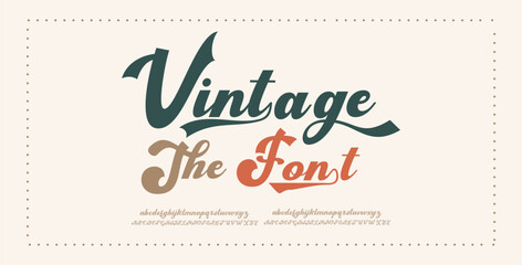 Elegant vintage alphabet letters font and number. Classic Lettering Minimal Fashion Designs. Typography modern serif fonts decorative vintage wedding concept. vector illustration
