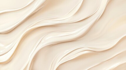 Luxurious Clinical Beauty Texture Background in Soft Beige and Gold Elegance
