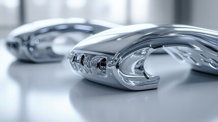 Premium quality car bumper guards laid on a clean surface