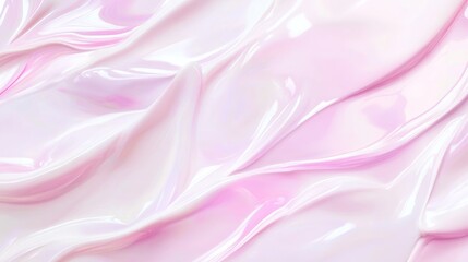 Obraz premium Radiant Clinical Beauty Texture Background for Skincare Promotions in Pastel Pinks and Whites with Soft Bokeh Effects