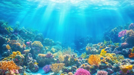 Fototapeta premium Marine Conservation with Modern Technology and Soft Light