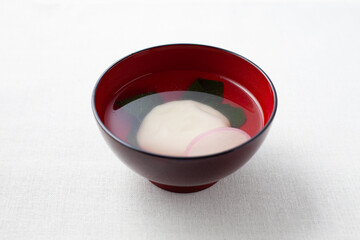 お雑煮 テーブル