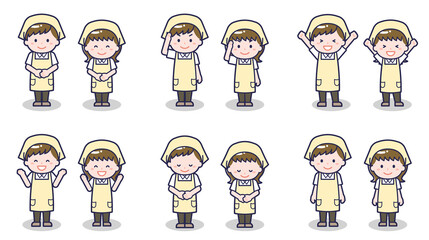 ハウスキーパーの男女 01