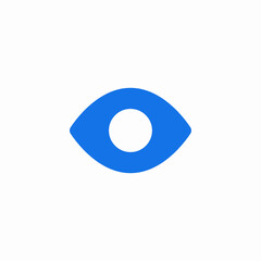 eye view icon sign vector