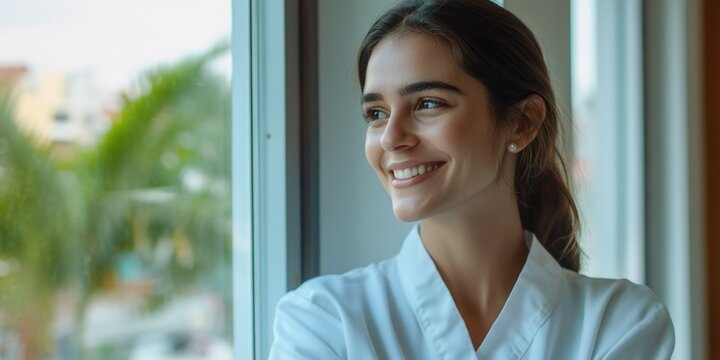 Professional Chef Smiling at Camera