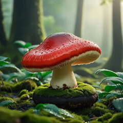 fly agaric mushroom