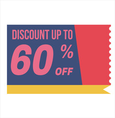 Flash sale discount promotion tag