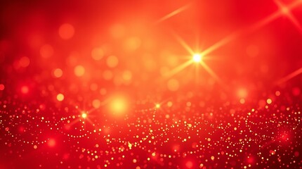 A vibrant, shimmering warm glitter effect in rich red hues, perfect for festive or celebratory visual themes.