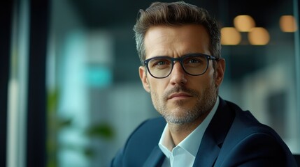 Professional Man in Office