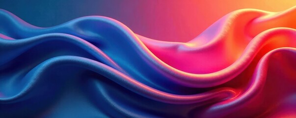 Obraz premium Abstract swirling silk folds, rich textures, deep shadows , drape, folds, luxurious