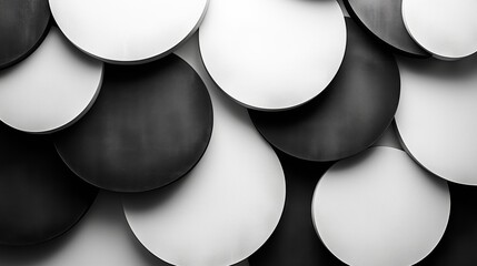 Minimalist monochrome pattern with clean lines and emphasis on negative space, creating a modern, minimalist design.