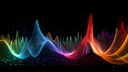 Colorful Mathematic Visualization of Fourier Transformation in FK Space