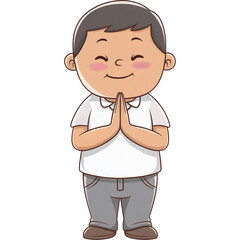 Obraz premium cartoon man