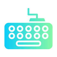 keyboard gaming Gradient icon