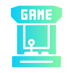 arcade game Gradient icon