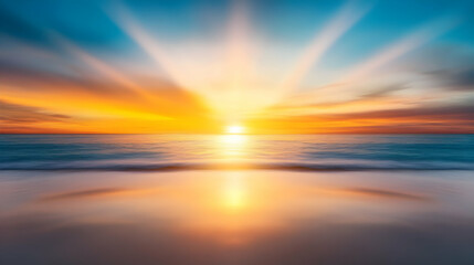 Obraz premium A beautiful sunrise, symbolizing a fresh start and God's endless grace