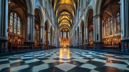 Belgium Cathedrals Architecture Landmarks And