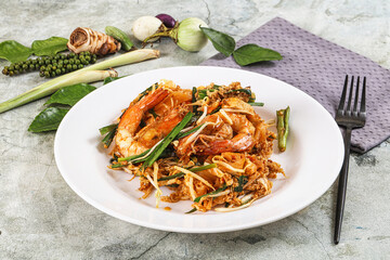 Pad Thai - noodle with prawn