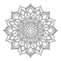 Mandala Pattern Designs,Ornamental luxury mandala pattern,Vector hand drawn doodle mandala.