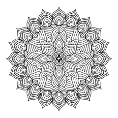 Mandala Pattern Designs,Ornamental luxury mandala pattern,Vector hand drawn doodle mandala.