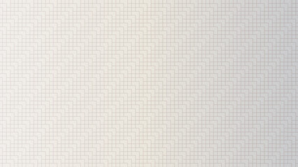 Geometric Grid Pattern Design.
Each square contains a smaller pattern of right-angle lines, creating a subtle and intricate visual effect.