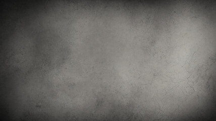 Fototapeta premium Dark grey cracked wall background. concrete wall