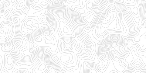 Modern design with White background with topographic wavy pattern design.paper texture Imitation of a geographical map shades. topography line map. Vintage outdoors style

