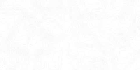Modern design with White background with topographic wavy pattern design.paper texture Imitation of a geographical map shades. topography line map. Vintage outdoors style

