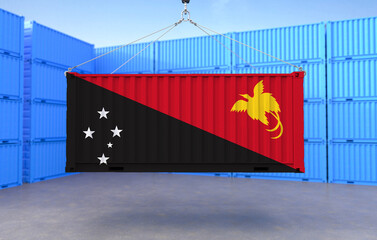 Shipping Container From New Guinea